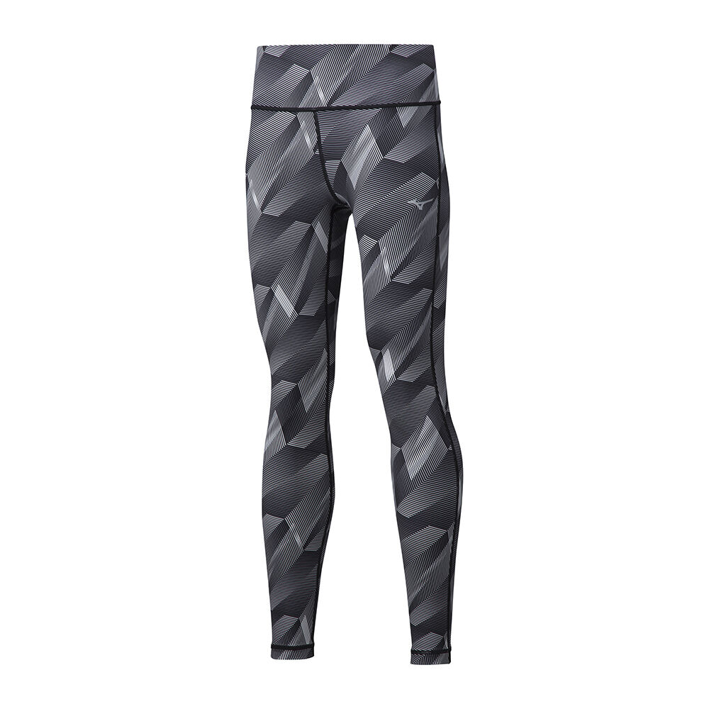 Damske Legíny Mizuno Hineri Reversible Bezecke Čierne Vypredaj MTQI25746